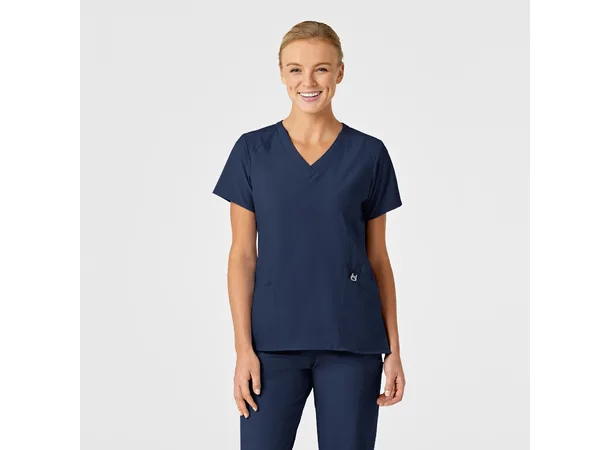 W123 Dametunika med V-hals Navy S 