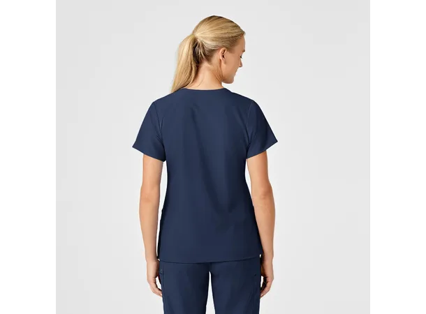 W123 Dametunika med V-hals Navy S 