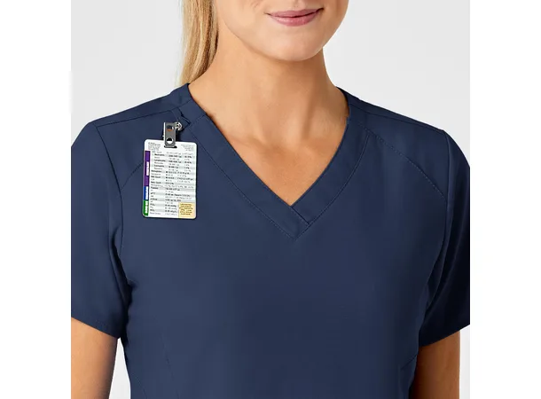 W123 Dametunika med V-hals Navy S 