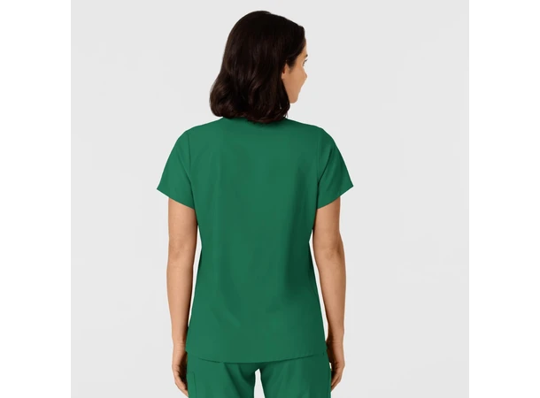 W123 Dametunika med kurvet V-hals Hunter XS 