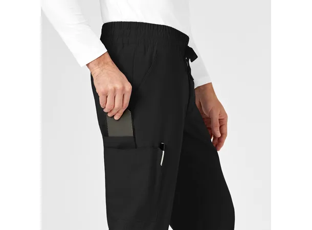 W123 Herrebukse med cargolommer Black XL 