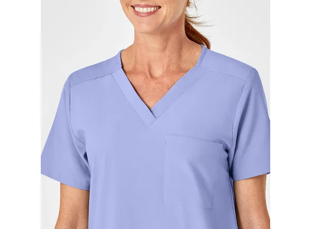 W123 Unisex tunika med 4 lommer Ceil Blue 3XL 