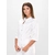 ROZA Dametunika med 3-kvart arm White L 