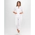 ROZA Dametunika med 3-kvart arm White L 