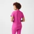 Forward Dametunika med buet V-hals Rose Violet XXL 