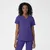 Thrive Dametunika med frontlommer Grape L 