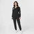 Renew Knit Damejakke med hette Black XL 