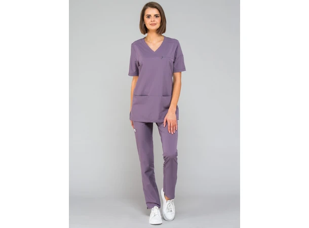 AVA Dametunika med splitt i siden Heather XS 