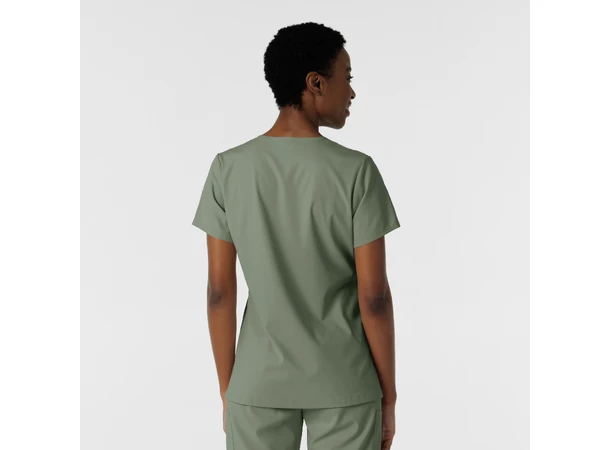 Boundless Dametunika med kurvet V-hals Sage XXL 
