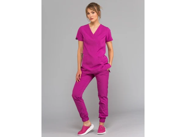 MIA Dametunika med Y-hals Amaranth XL 