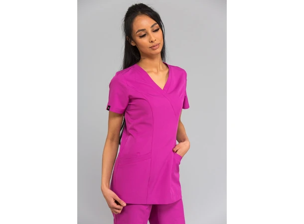 MIA Dametunika med Y-hals Amaranth XL 
