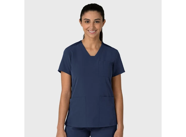 Nova Dametunika med V-hals Navy M 