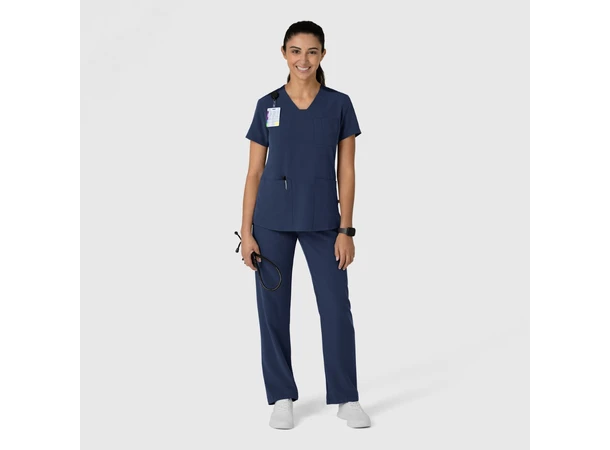 Nova Dametunika med V-hals Navy M 