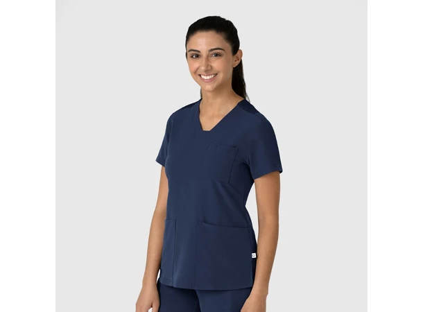 Nova Dametunika med V-hals Navy M 