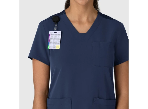 Nova Dametunika med V-hals Navy M 