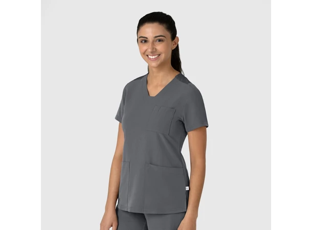 Nova Dametunika med V-hals Pewter XL 