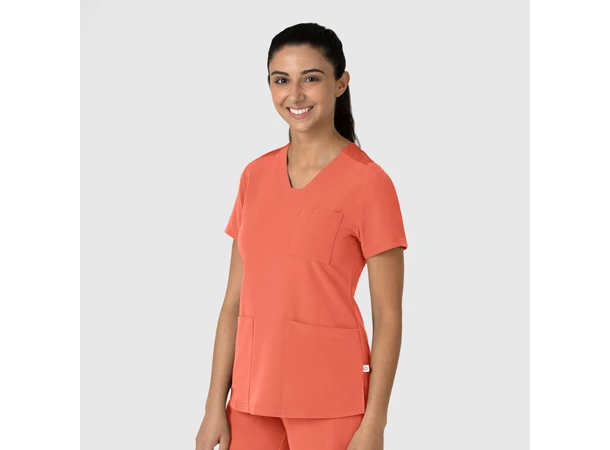 Nova Dametunika med V-hals Sugar Coral M 