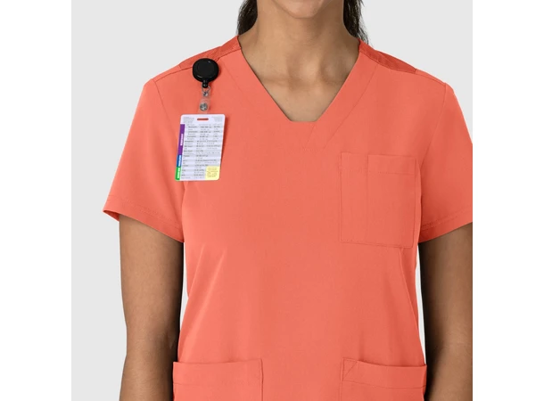 Nova Dametunika med V-hals Sugar Coral M 