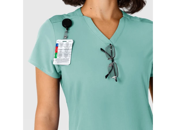Nova Dametunika med V-hals Turquoise M 