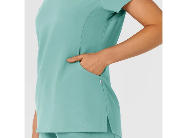 Nova Dametunika med V-hals Turquoise M 