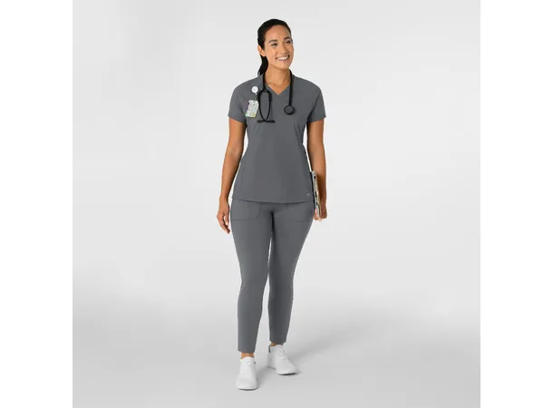 Renew Knit Damebukse med snøring i livet Pewter XS 