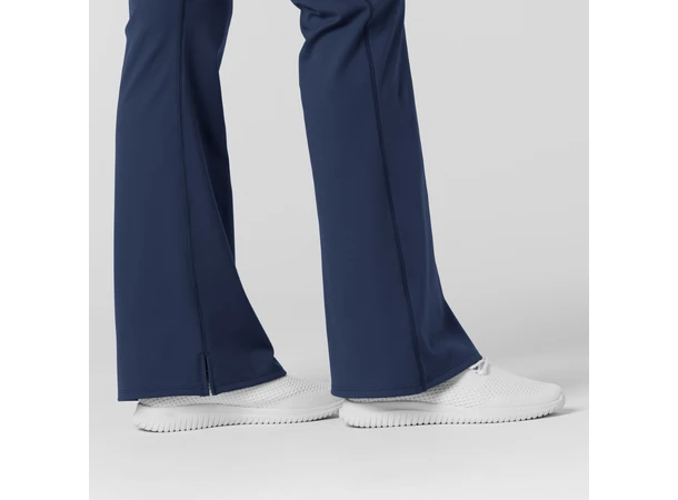 Renew Knit Yogabukse med strikk i livet Navy M 