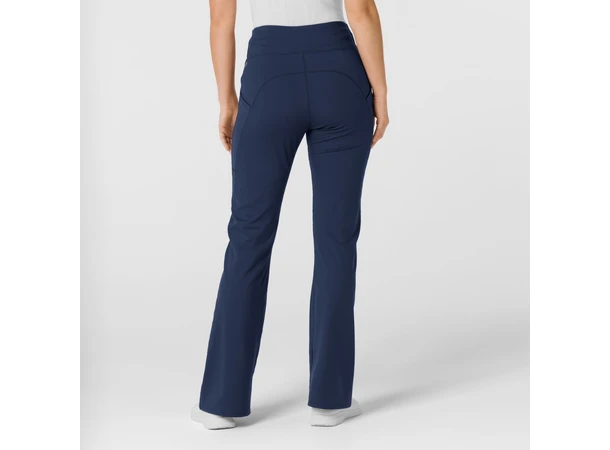 Renew Knit Yogabukse med strikk i livet Navy M 