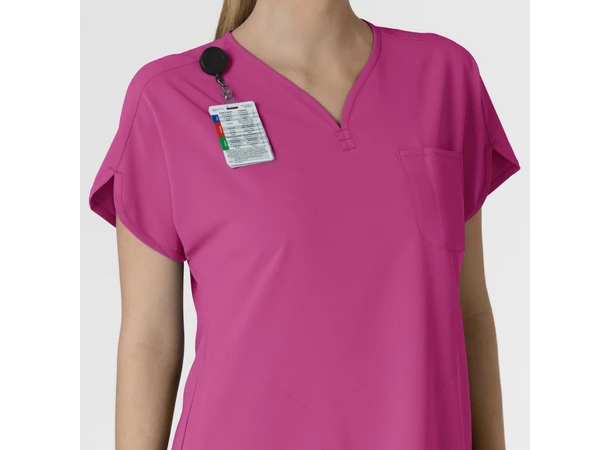Renew Tunika med Hjerteformet hals Raspberry S 