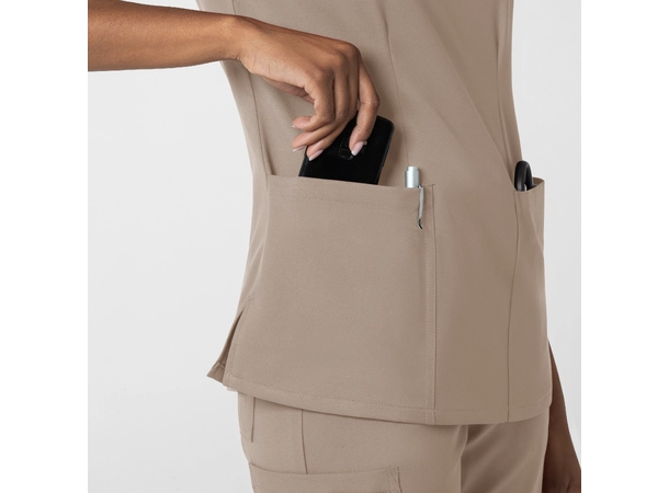 Thrive Dametunika med frontlommer Haze 3XL 