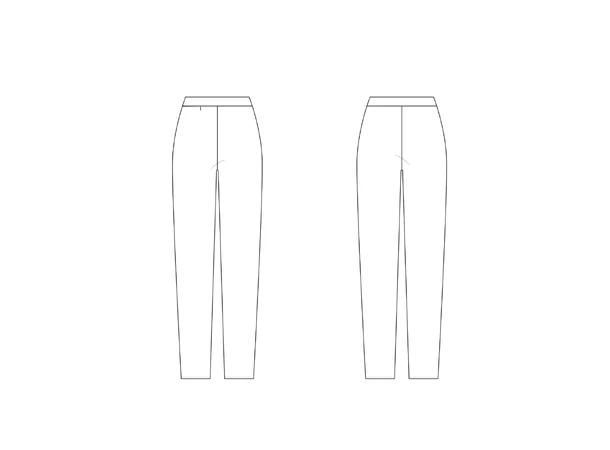 Tights Damebukse med lomme Black M 