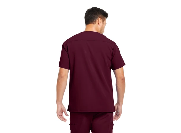V-Tess Herretunika med V-hals Wine XL 