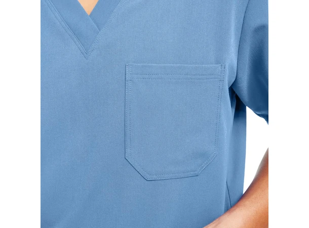 V-Tess Herretunika med V-hals Wine XL 