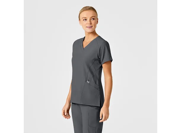 W123 Dametunika med V-hals Pewter 3XL 