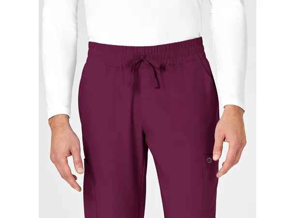 W123 Herrebukse med cargolommer Wine 3XL 