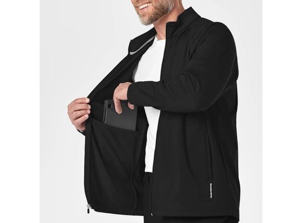 W123 Herrejakke med frontlommer Black L 