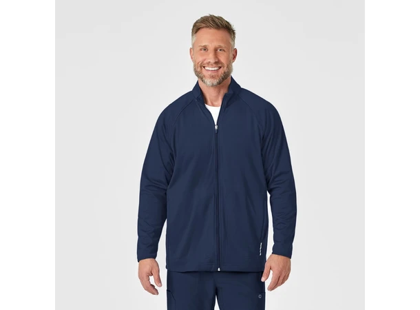 W123 Herrejakke med frontlommer Navy L 