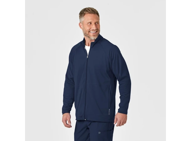 W123 Herrejakke med frontlommer Navy L 