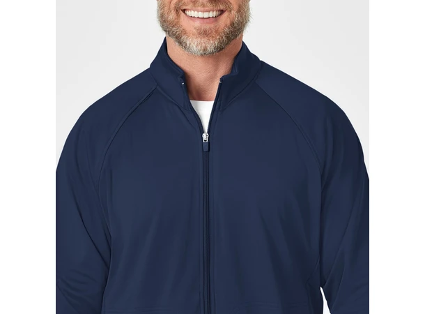 W123 Herrejakke med frontlommer Navy L 