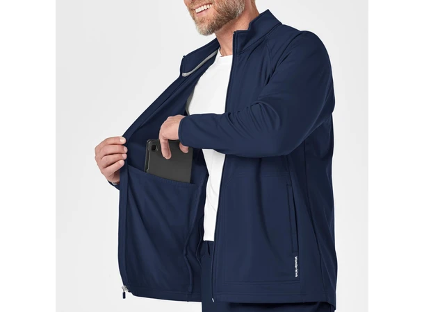 W123 Herrejakke med frontlommer Navy L 