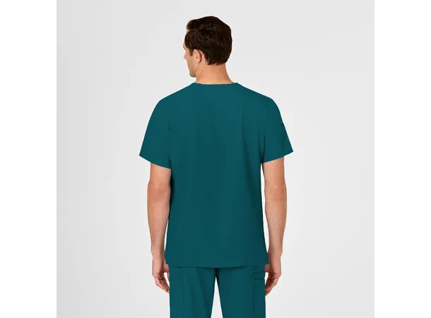 W123 Herretunika med V-hals Caribbean Blue L 