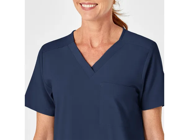 W123 Unisex tunika med 4 lommer Navy S 