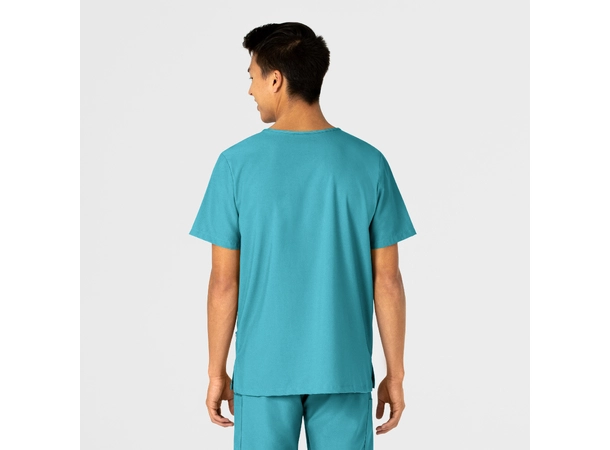 W123 Unisex tunika med 4 lommer Teal Blue M 