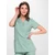 MIA Dametunika med Y-hals Olive XXL 