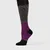 Kompresjonsstrømper Black Grey Rasberry L 