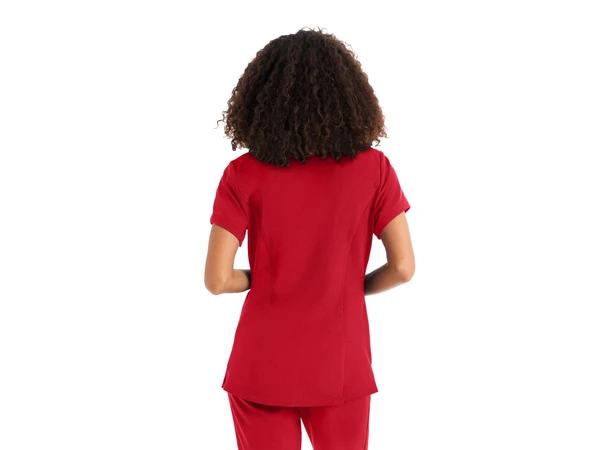 CRFT Dametunika med tre lommer Racing Red S 