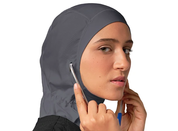 Dame Hijab Operasjonslue Pewter L/XL 