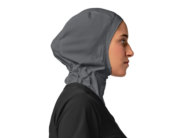 Dame Hijab Operasjonslue Pewter L/XL 