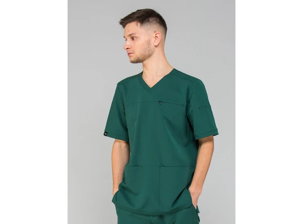 LEO Herretunika med brystlomme Green  XL 