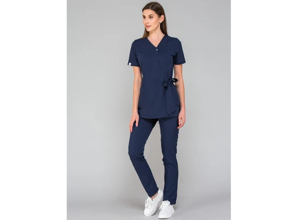 LIV Dametunika med snøring i livet Ink Blue XXL 