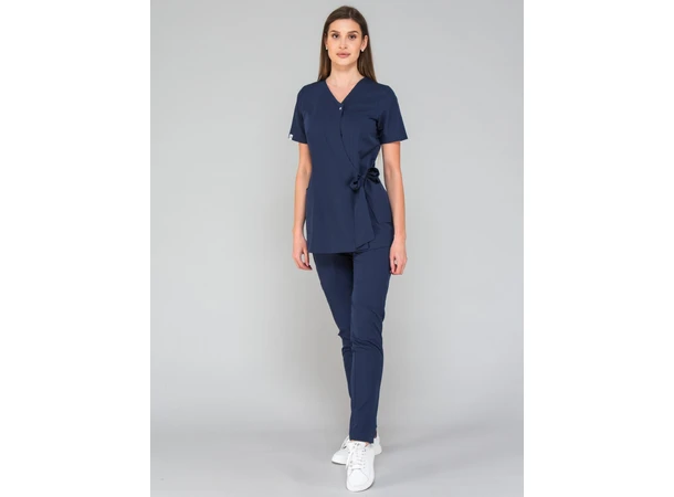 LIV Dametunika med snøring i livet Ink Blue XXL 